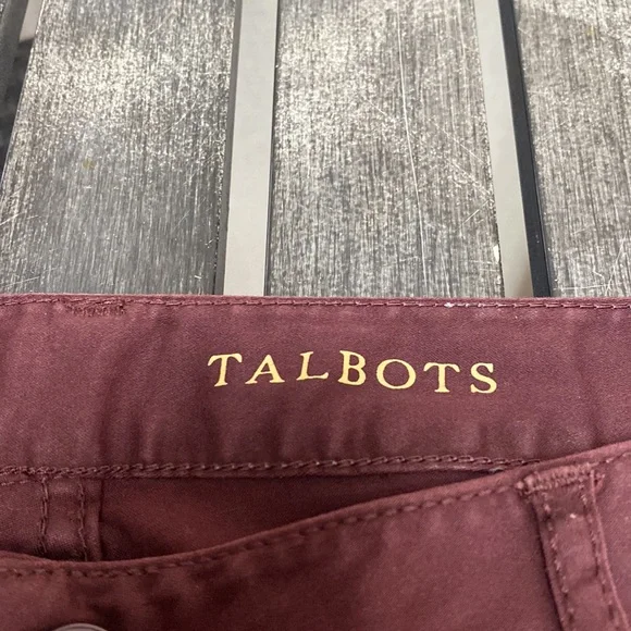 Woman’s Talbots pants straight12p - Picture 2 of 4